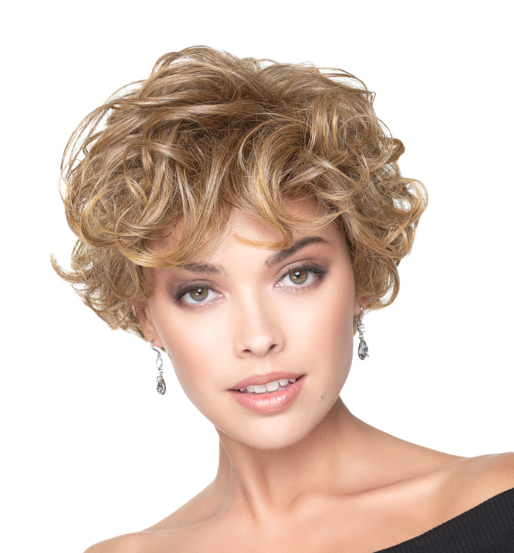 SALE Modern Curls by TressAllure Golden Blonde Highlighted Platinum
